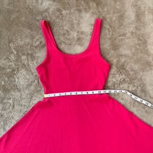 Express Vibrant Pink Mini Dress